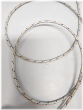 Silver Stranded Cloth Covered Wire