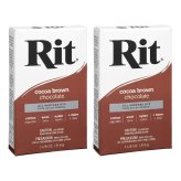 Cocoa Brown Powder Dye Set by Rit - 2 Pack