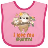 Sloth Love Baby Bib