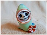 Sharkie the Shark Figurine Skull