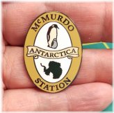 Antarctic Expedition Souvenir Pin