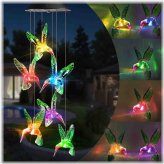 Glowing Hummingbird Harmony Chimes