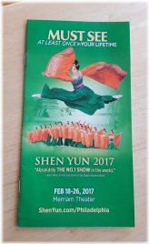 Shen Yun 2017 Philadelphia Brochure - A Rare Look into the Merrial Theater and Falun Dafa
