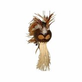 Ikaika Warrior Helmet with Raffia