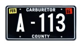 A-113 Tow Mater Metal Stamped License Plate Replica