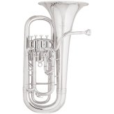 Vienna Silver 4-Valve Euphonium by Allora