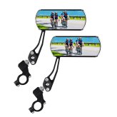 Black Road Bike Rear View Mirrors