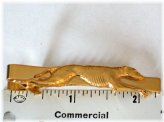 Golden Greyhound Tie Bar