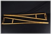 Split Wood Crutches with Leather Arm Straps