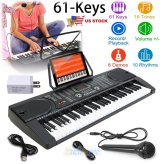 Harmony Station: 61-Key Digital Music Keyboard with Stand