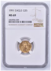 Golden Liberty 5 Dollars 1933 Edition