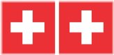 Swiss Flag Vehicle Decal