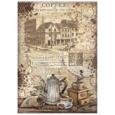 Coffee and Chocolate Grinder Decoupage Rice Paper