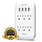 PowerHub Plus: Multi-Outlet Surge Protector with USB Charging Ports