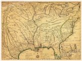 Louisiana Territory Map - 1718 Historical Print