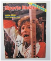 Bobby Clarke Autographed Sports Magazine - Philadelphia Flyers 1976