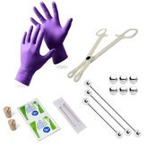 Complete Piercing Set with Tools and Accessories