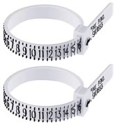 FingerFit Duo: Reusable Ring Sizing Tools (1-17)