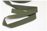 Jungle Green Cotton Webbing