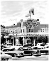 Silver Slipper Casino Vintage Las Vegas 1950's 8x10 Photo