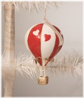 Love Is In The Air Hot Air Balloon Ornament