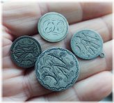 Vintage Love Coin Set