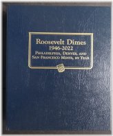 Roosevelt Dime Coin Collection Book