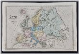 European Cartographic Masterpiece - 1868 Le Bealle Map