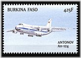 An-124 Aircraft Stamp Set