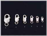 Sterling Silver Locking Clasp for Jewelry