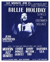 Billie Holiday at Loew's Sheridan Theater