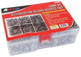 Aluminum Blind Pop Rivet Assortment Kit