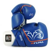 Blue Lace-Up Sparring Gloves by Rival Boxing RS1 2.0 Ultra Pro