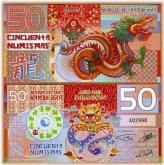 Dragon Lunar Year Polymer Banknote - Kamberra 50 Numismas