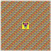 Psychedelic Bear Blotter: A Unique and Intriguing Art Piece