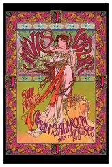 Vintage Janis Joplin Concert Poster