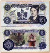 Newfoundland $1 Private Issue 2017 UNC Shanawdithit Fox