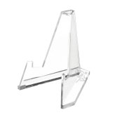 Clear Acrylic Coin and Medal Stand Set