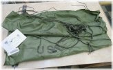 Vintage Vietnam Era Jungle Hammock - 1995 Dated Nylon NOS