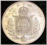 Imperial Silver Reis of Brazil (1853-1866)