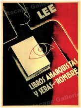 Revolutionary Literature: Anarchist Works from the Spanish Civil War Era" Poster