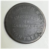Montreal Lower Canada 1/2 Penny Token