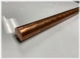 Copper Round Bar - 1" Diameter x 12" Length