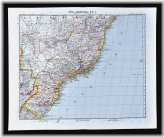 South American Coastal Cities Map - 1911 Edition