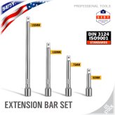 Long Reach Socket Extension Bar Set