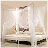 Elegant Lace Bed Canopy