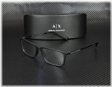 Black Rectangle Men's Eyeglasses by Armani Exchange AX3027