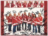 Championship Legacy: Autographed 2010 Wisconsin Women's Hockey Team Photo with 26 Signatures