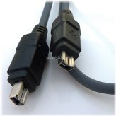 Molex Male FireWire Cable for Sony iLink DV Devices