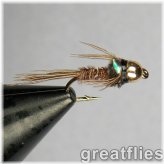 Pheasant Tail Flashback Nymph with Bead Head (12 pack)